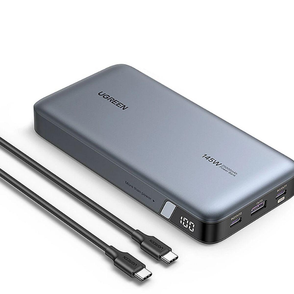 25000mAh UGREEN 145W Power Bank Fast Charging-2