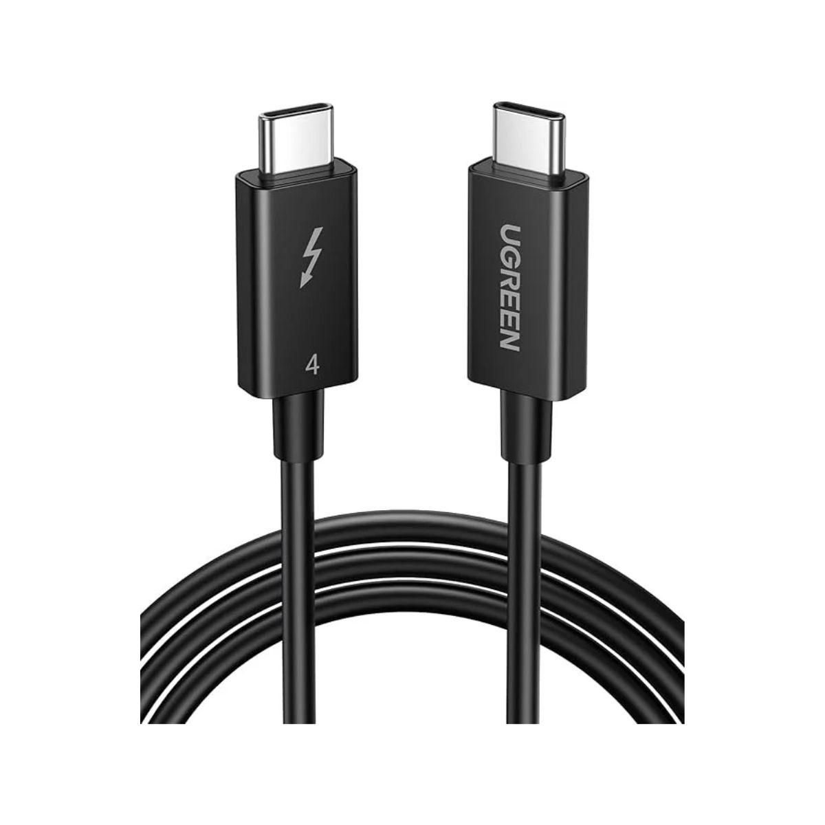 UGREEN Cable Thunderbolt 4 USB-C a USB-C 80cm Negro-2