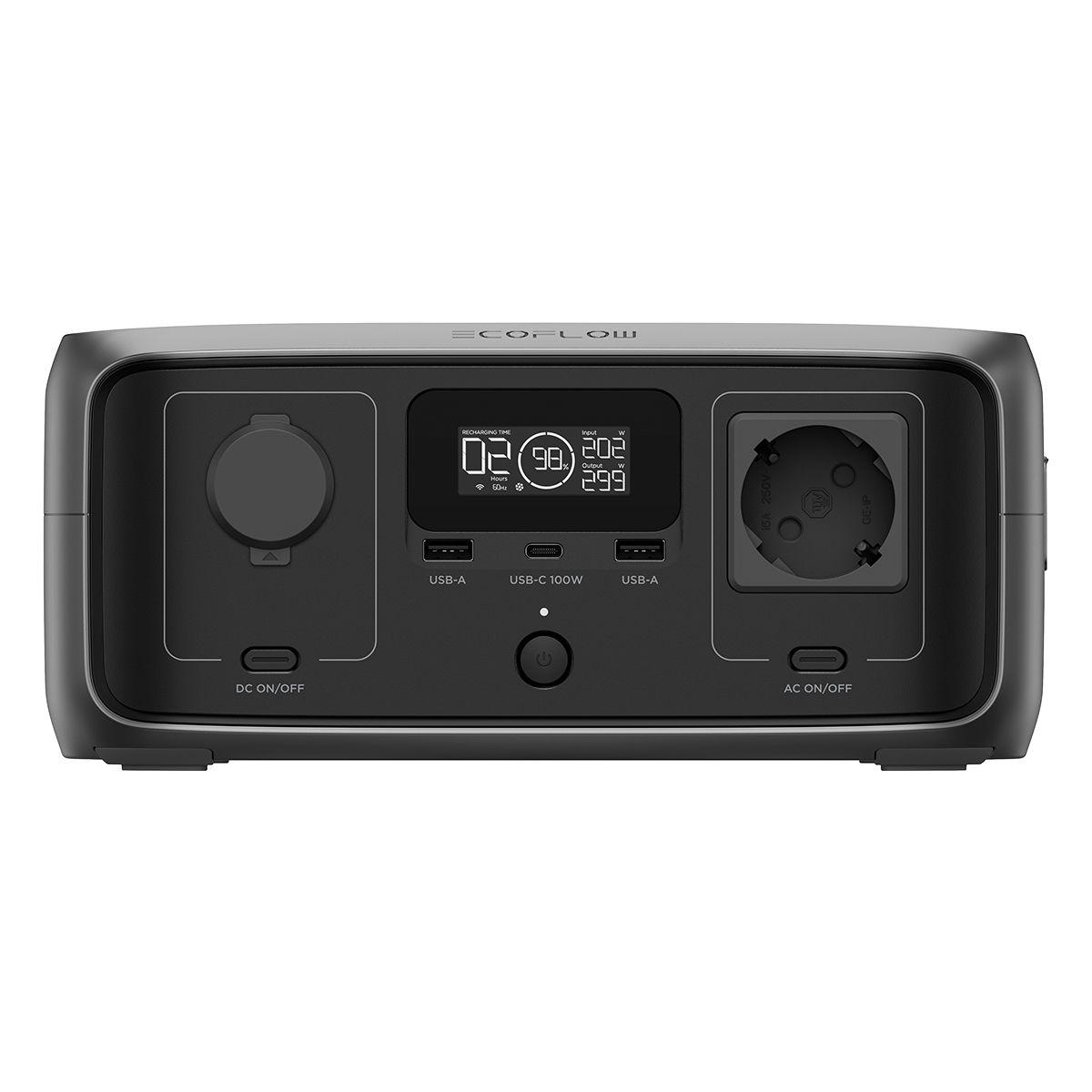 EcoFlow Generador River 3 245Wh + Panel Solar 110W-2