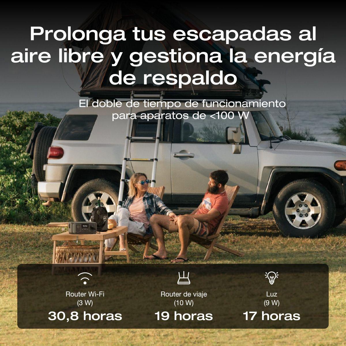 EcoFlow Generador River 3 245Wh + Panel Solar 110W-7