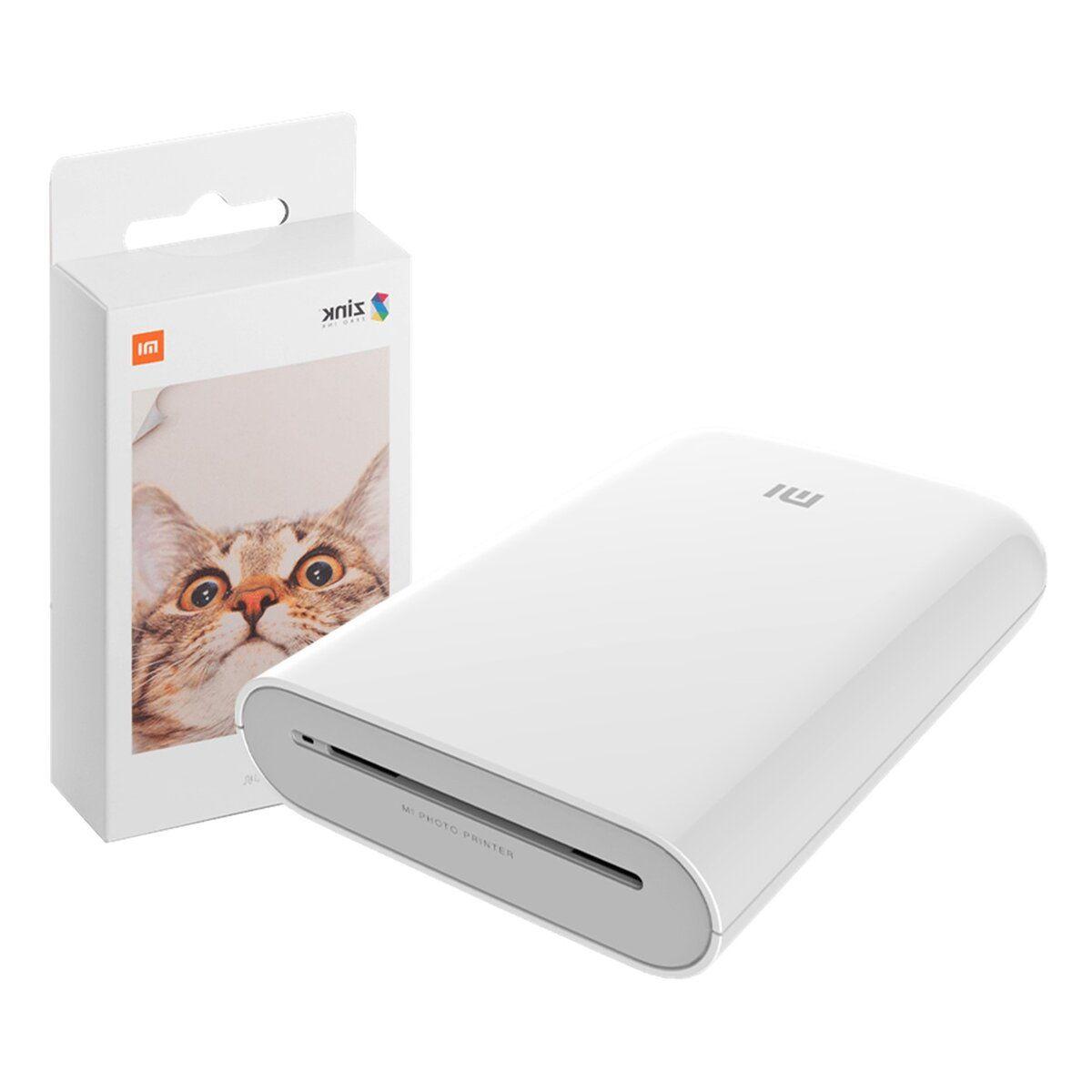 Mi Portable Photo Printer + Photo Printer Paper-0