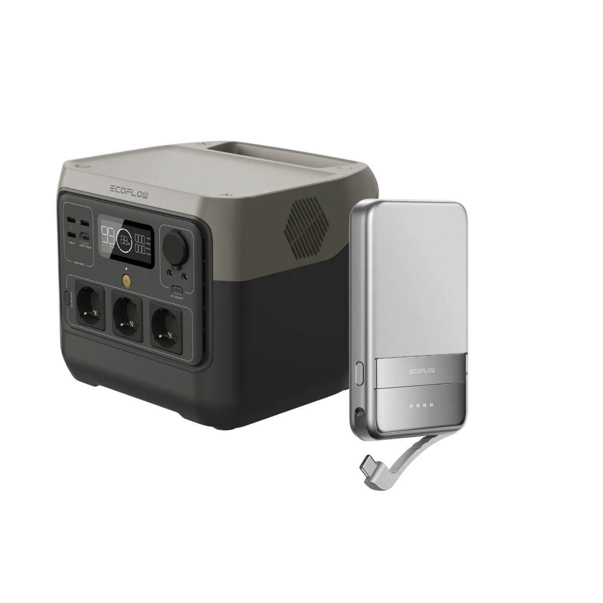 EcoFlow Generador River 2 Pro + Power Bank 5000-0