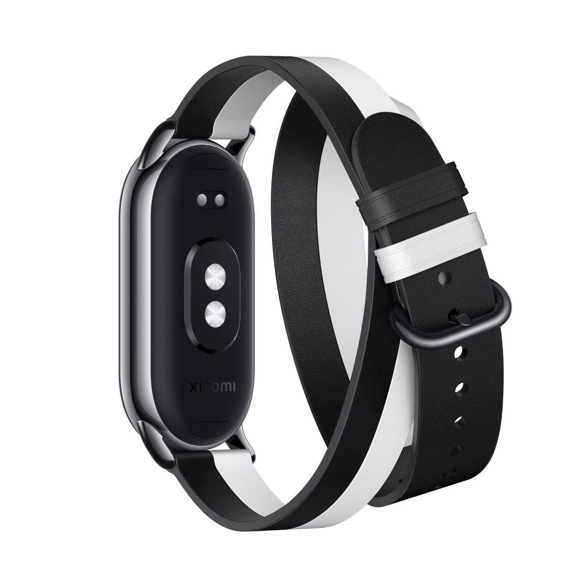 Correa Xiaomi Smart Band 8 Strap Black and white-5