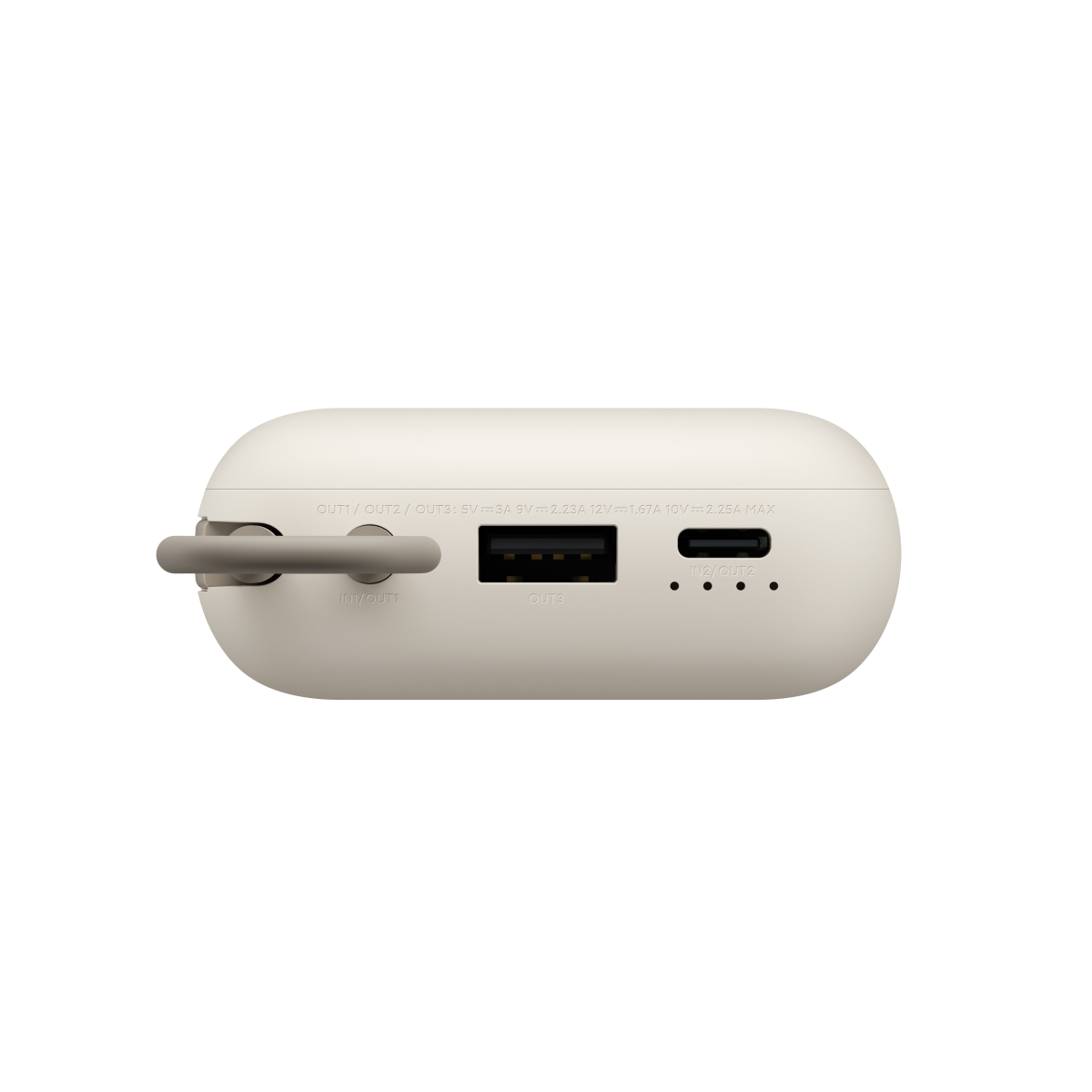 Xiaomi Power Bank 10000mAh Cable Integrado Gris-4