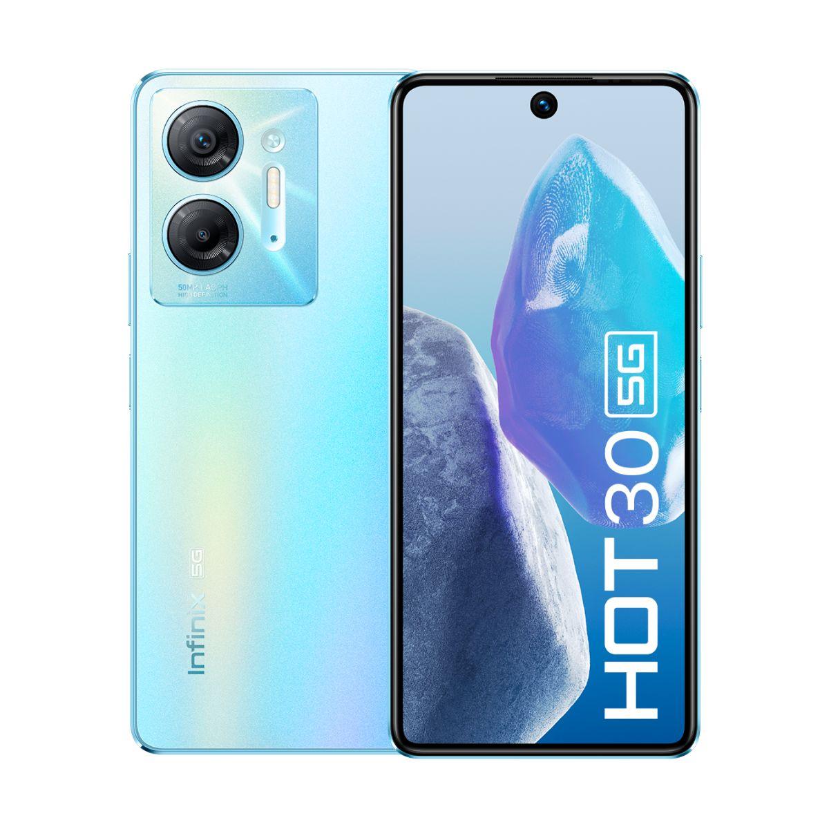 Infinix Hot 30 5G Aurora Blue 128GB ROM 8GB RAM-8