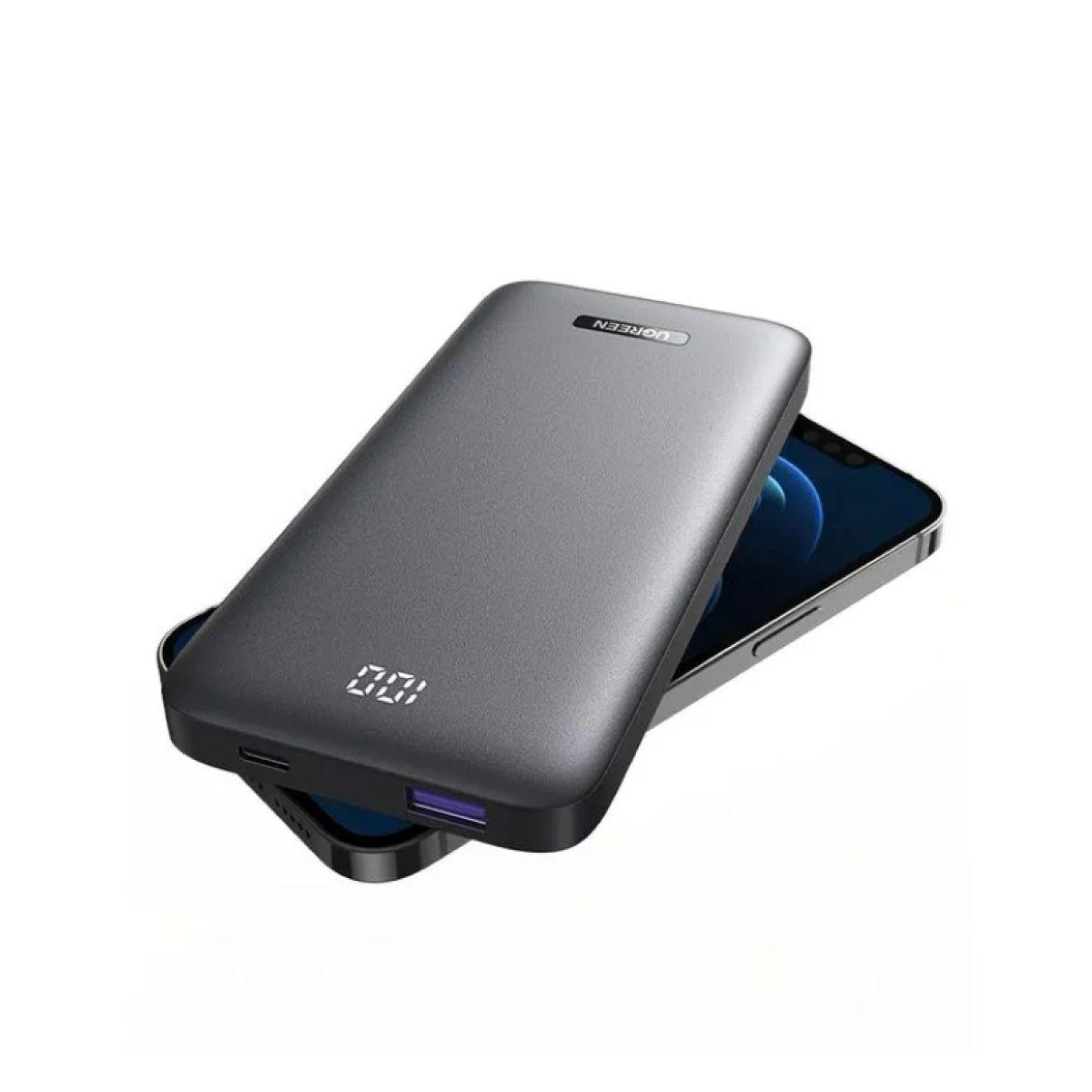 10000mAh UGREEN Power Bank USB-A+USB-C Ultra Slim-4