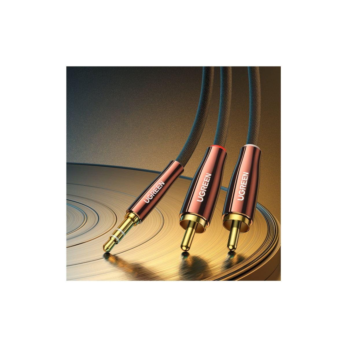UGREEN Cable de 3,5 mm macho a 2 RCA 2m-3