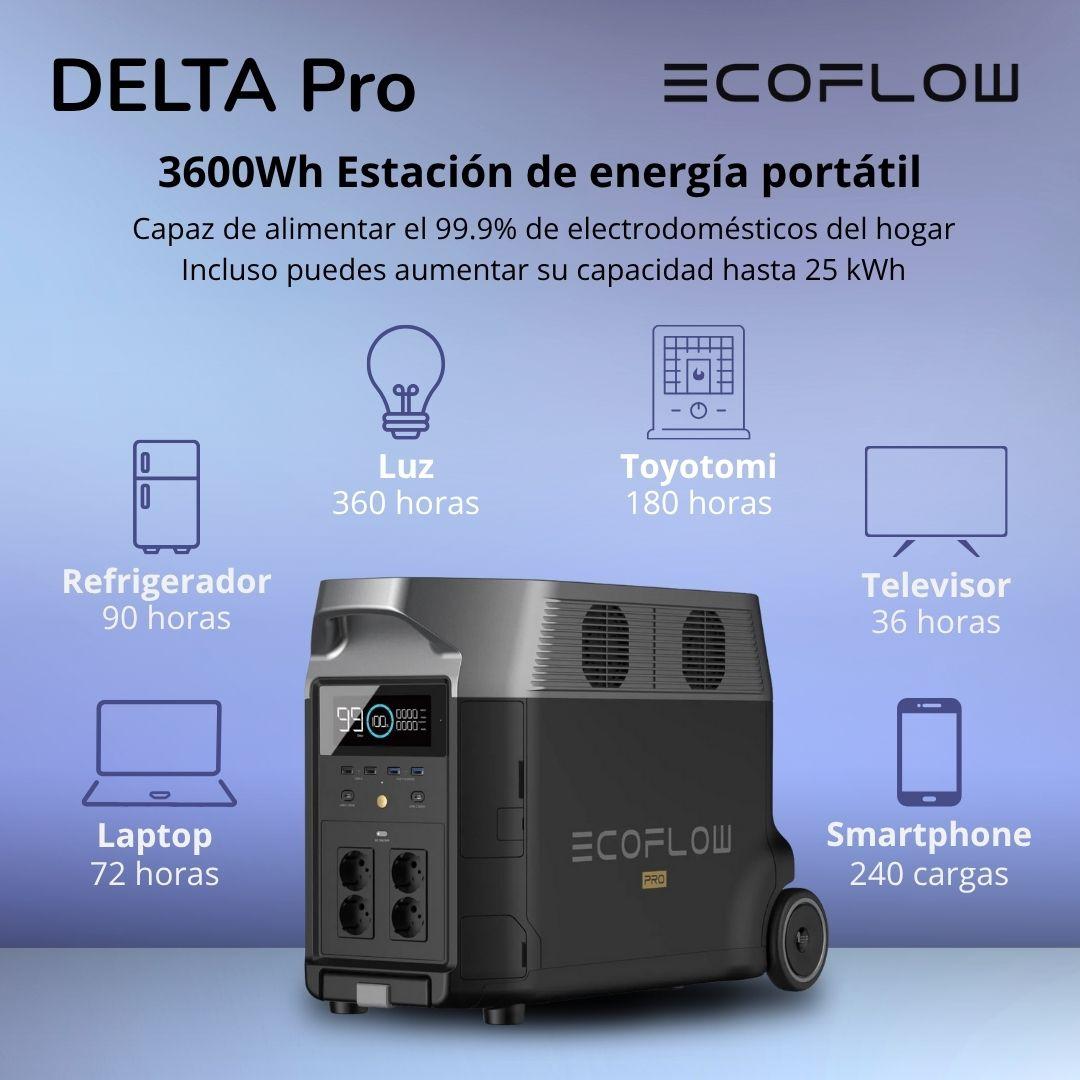 Generador Ecoflow Delta Pro + Regalo-5
