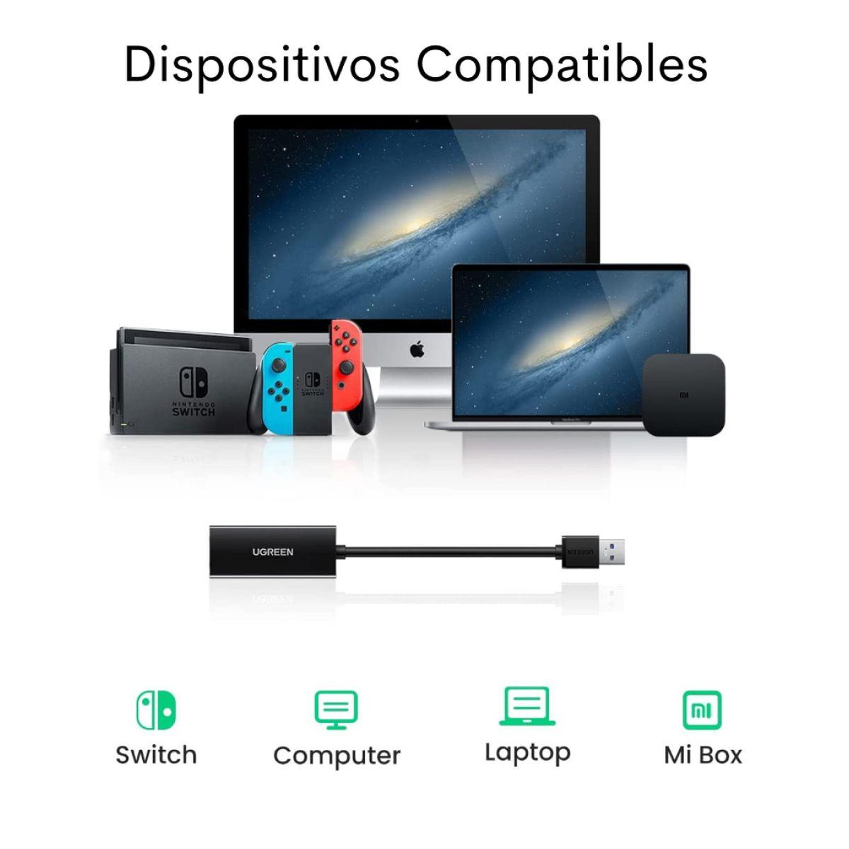 UGREEN Adaptador USB 3.0 a Ethernet-1