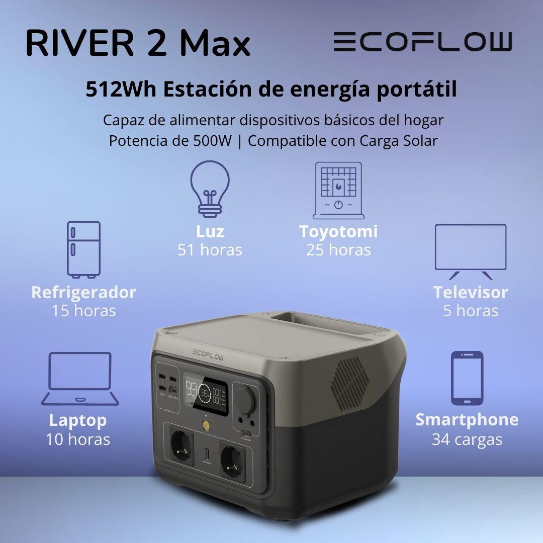 Generador Ecoflow River 2 Max + Regalo-3