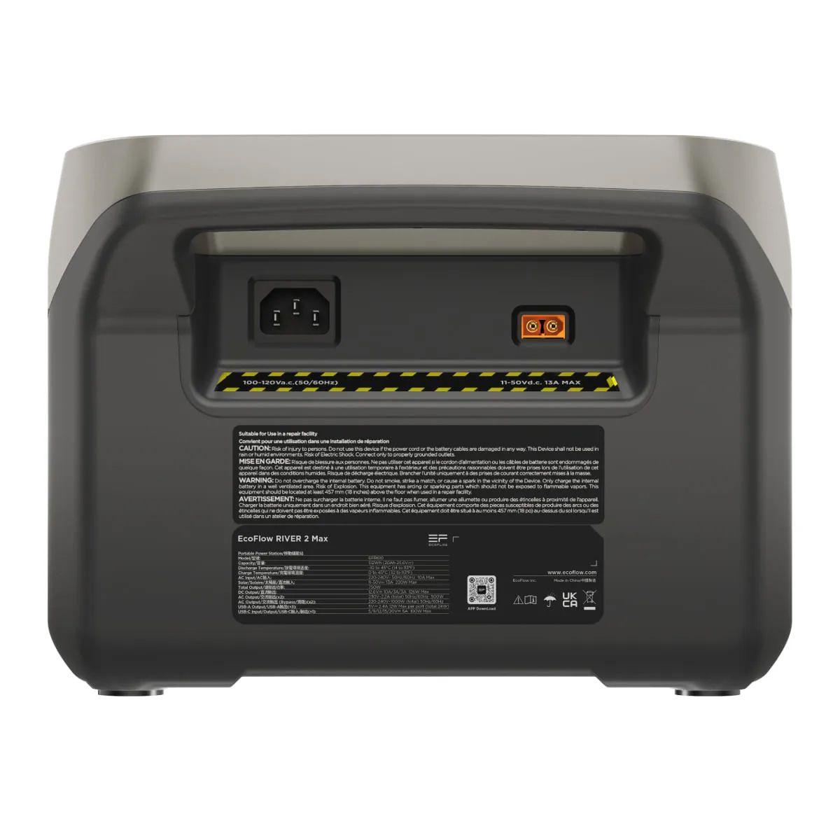 EcoFlow Generador River 2 Max 512Wh + Panel Solar 110W-3