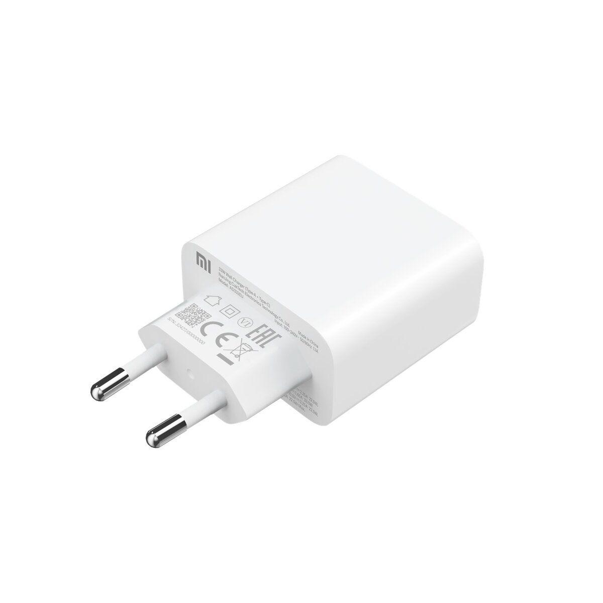 Cargador Mi 33W (Tipo A + Tipo C)-2