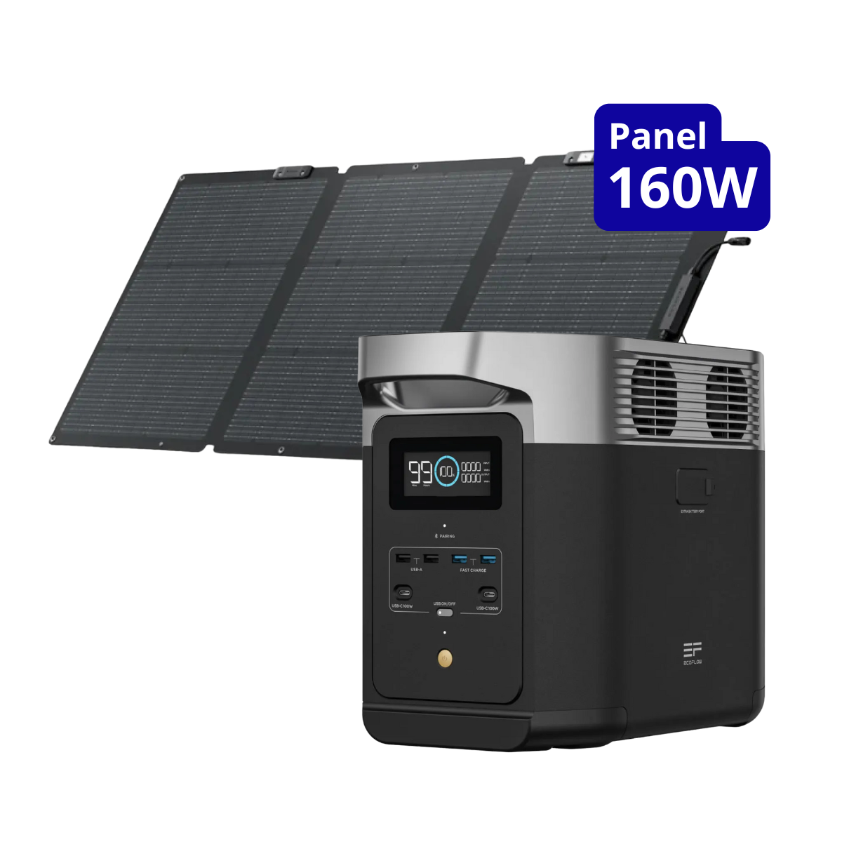EcoFlow Delta 2 + Panel 160W-0