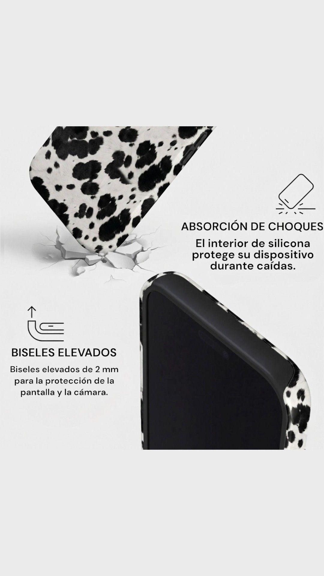Carcasa Animal Print para iPhone 16e - Cow Milk-2