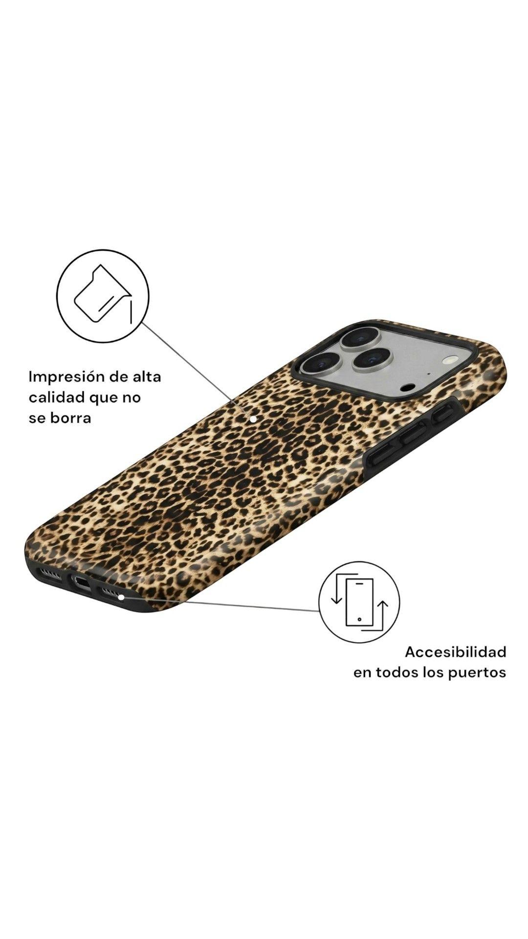 Carcasa Animal Print para iPhone 16 Plus - Leopard-3