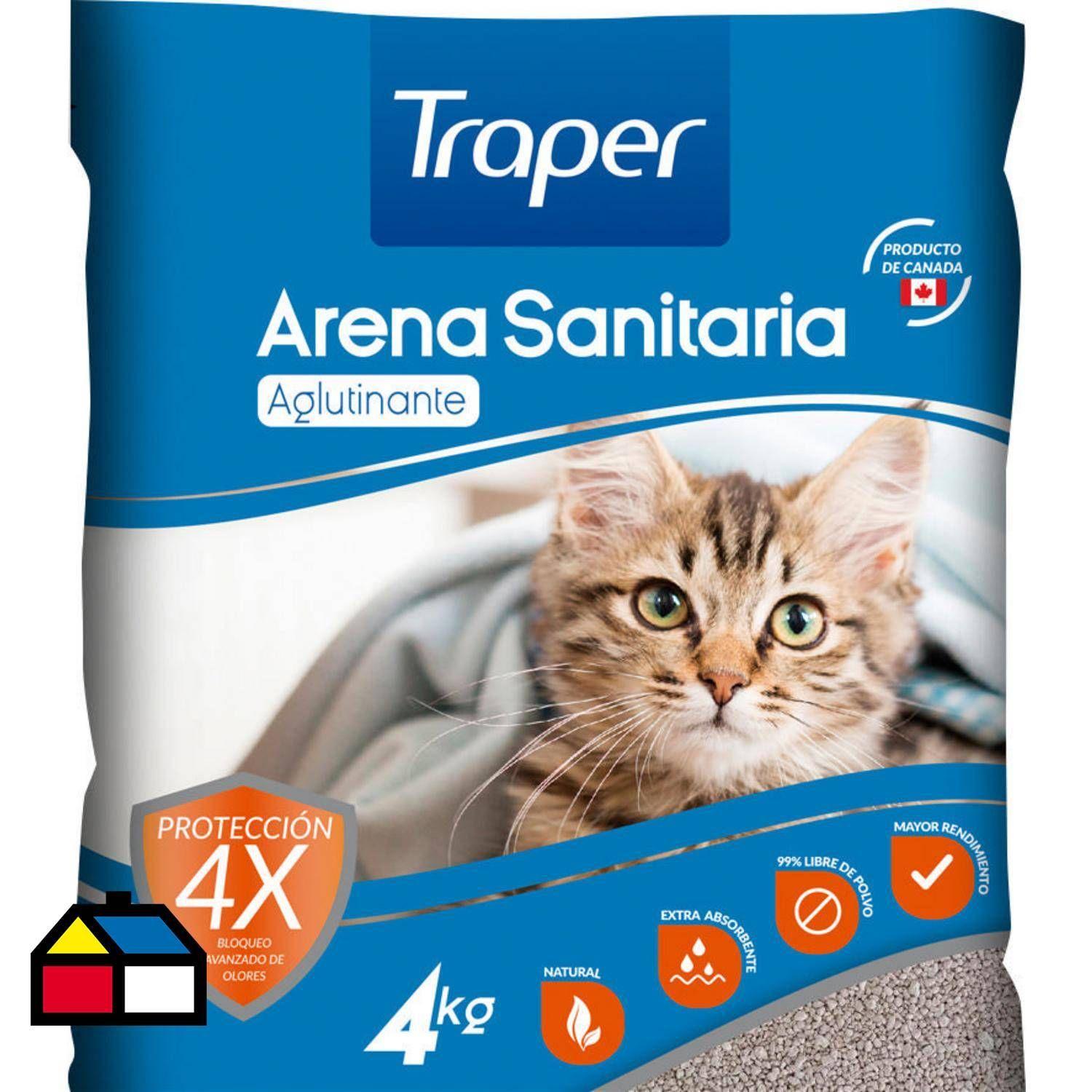 Arena Sanitaria Aglutinante Traper 4kg-0