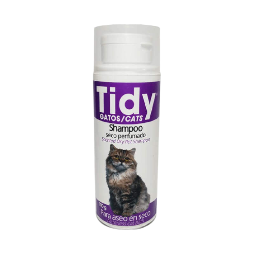 Tidy Shampoo en Seco para Gatos 100 gramos-1