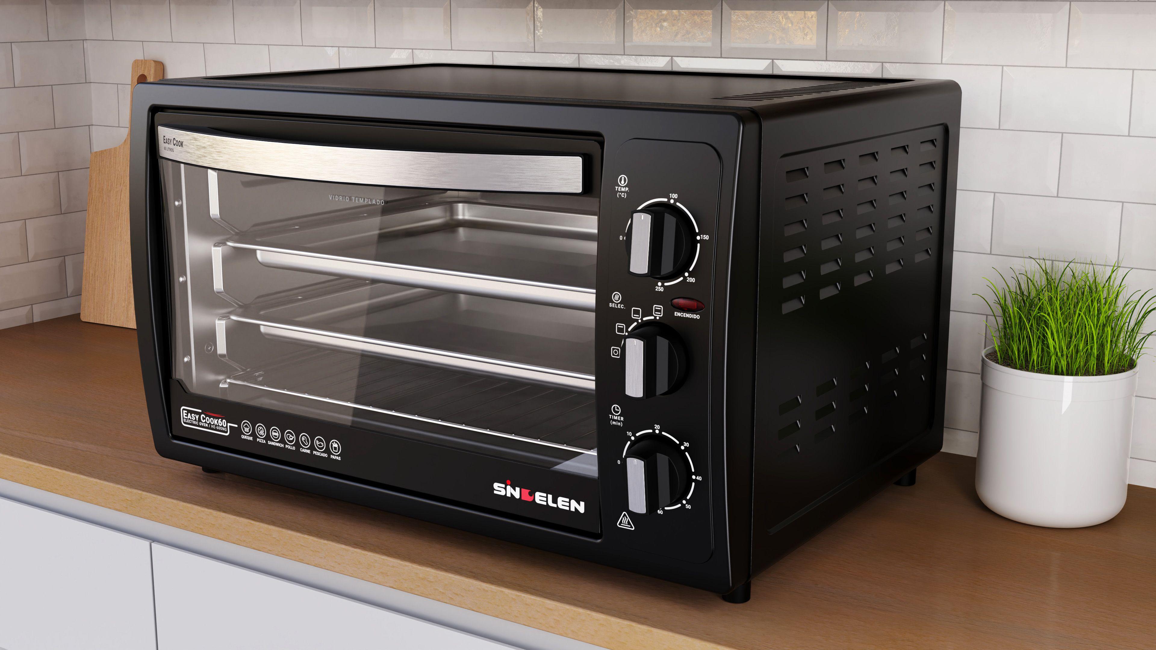 Horno Eléctrico HE-600NG • Easy Cook 60N-2