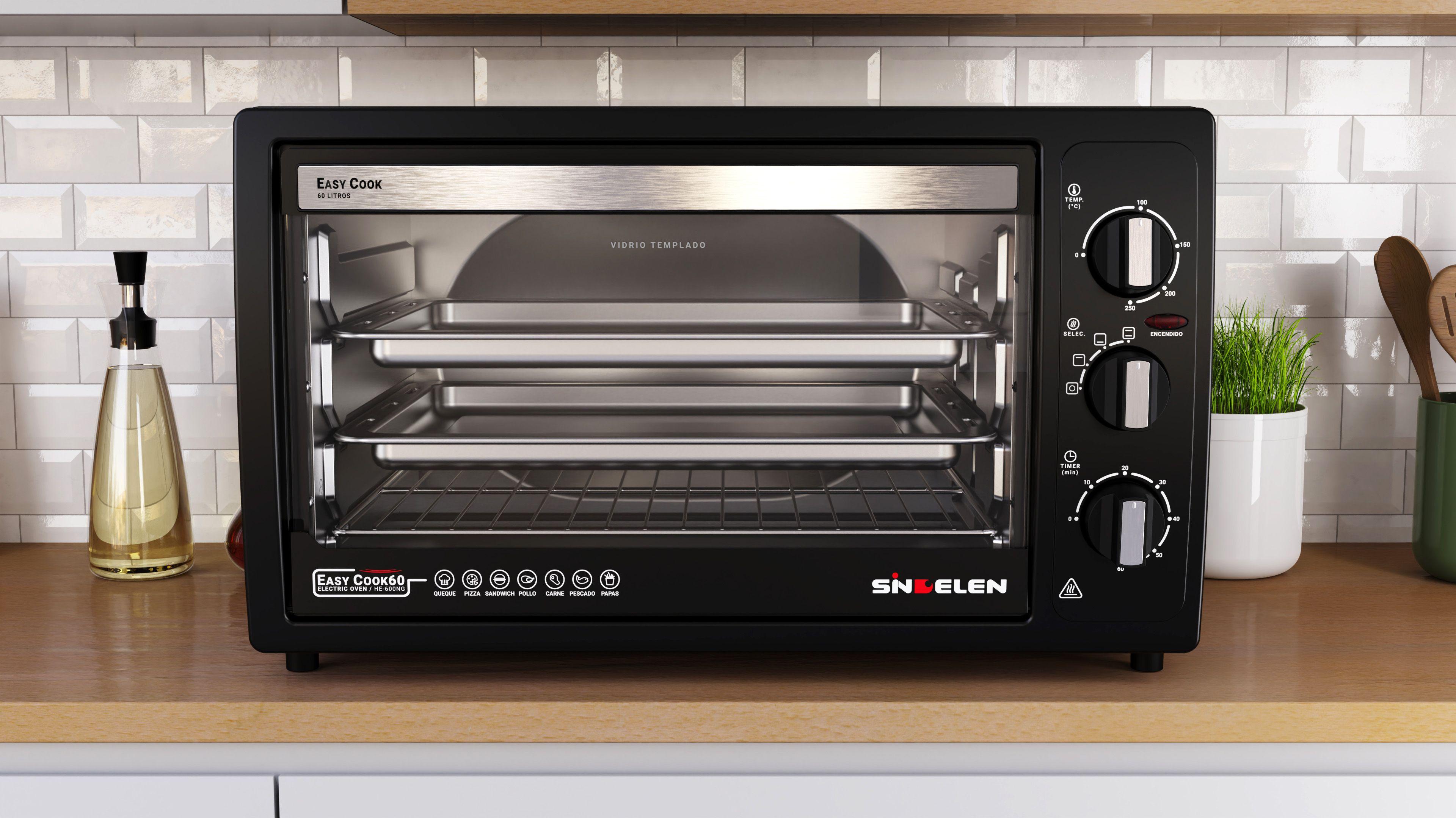 Horno Eléctrico HE-600NG • Easy Cook 60N-4