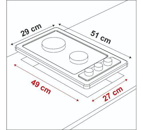 Encimera Eléctrica Sindelen CEE-4251IN 2 Platos-3