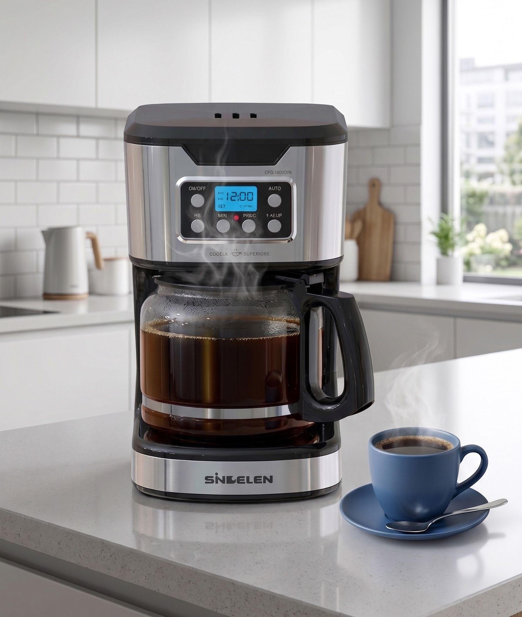 Cafetera por Goteo Goccia Superiore CFG-1800DIN-3