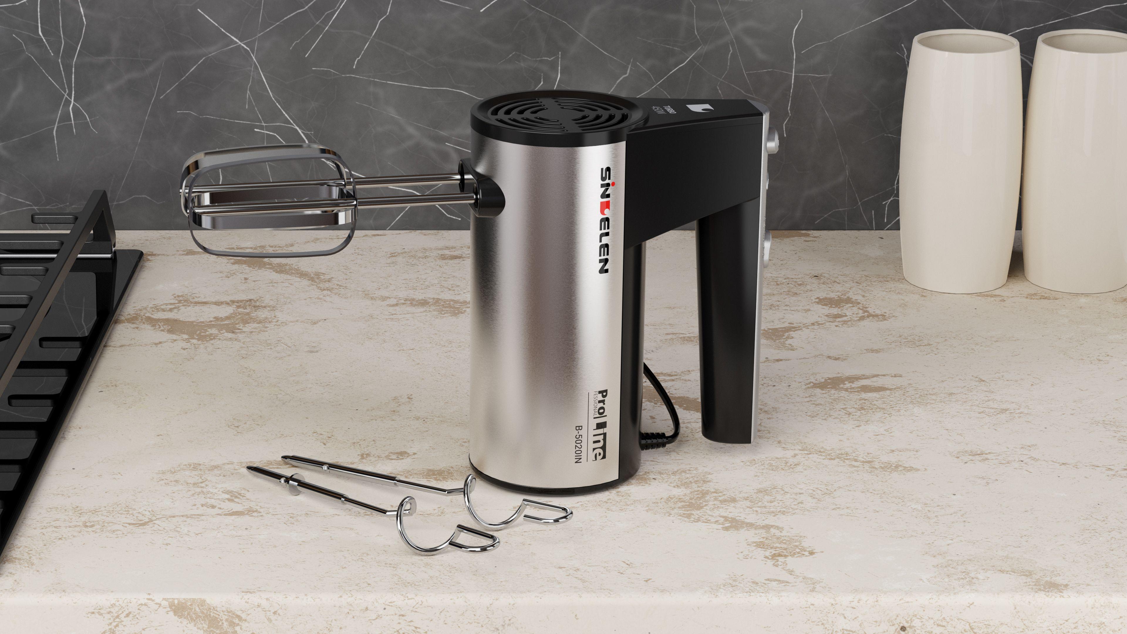 Batidora Manual 450 watts 5 velocidades + Turbo B-5020IN-2