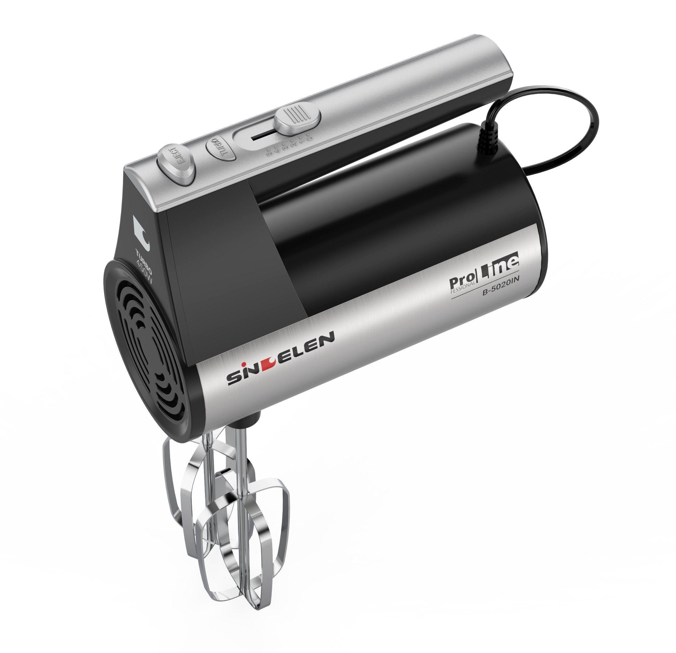 Batidora Manual 450 watts 5 velocidades + Turbo B-5020IN-5