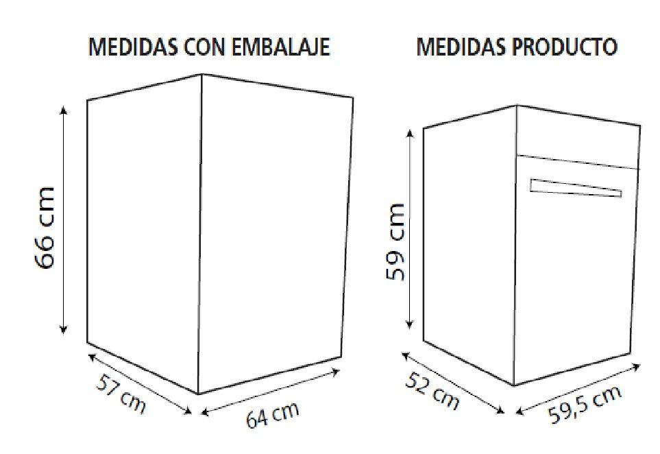 HORNO EMPOTRABLE SINDELEN 59LTS HE-7000NG-3