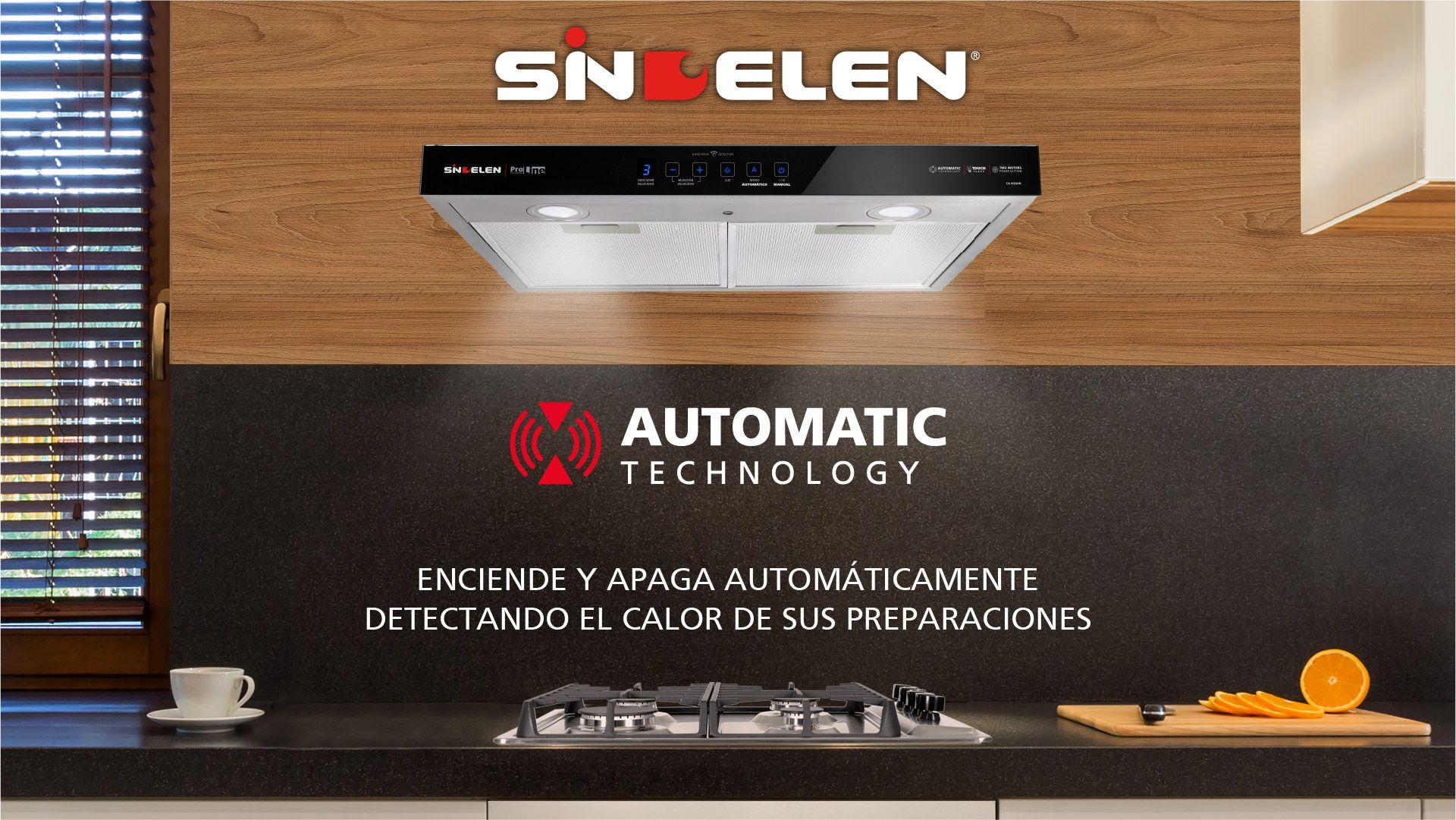 CAMPANA COCINA AUTOMÁTICA CA-600AIN-2