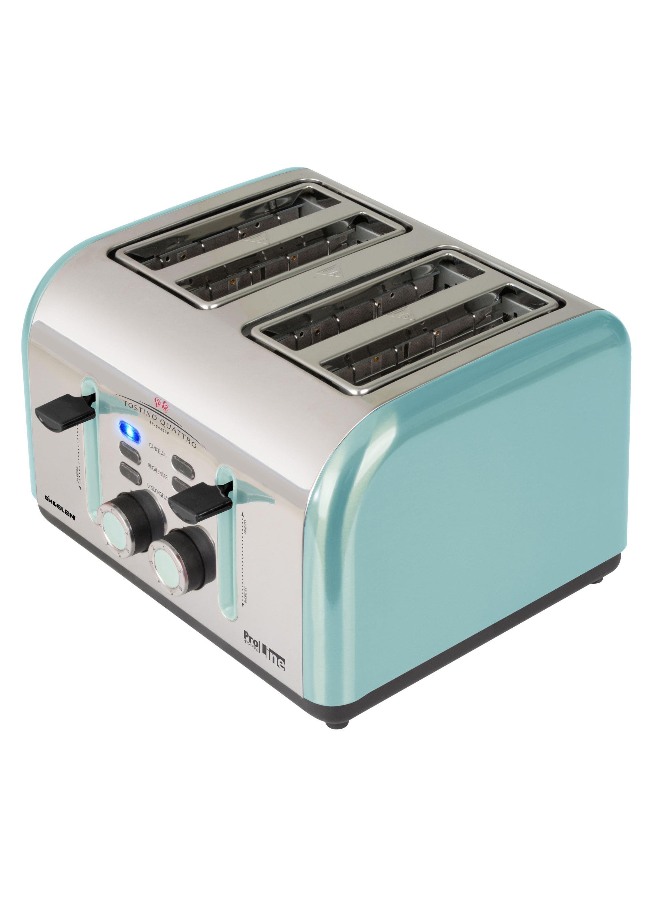 Tostador De Pan Sindelen Tp-2420ce 4 Panes-1