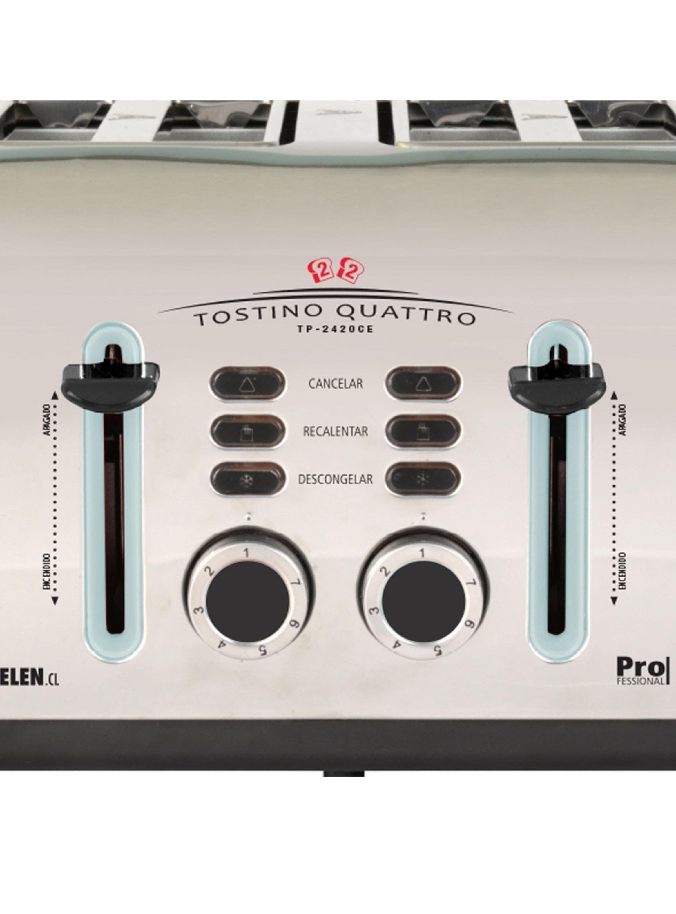 Tostador De Pan Sindelen Tp-2420ce 4 Panes-4