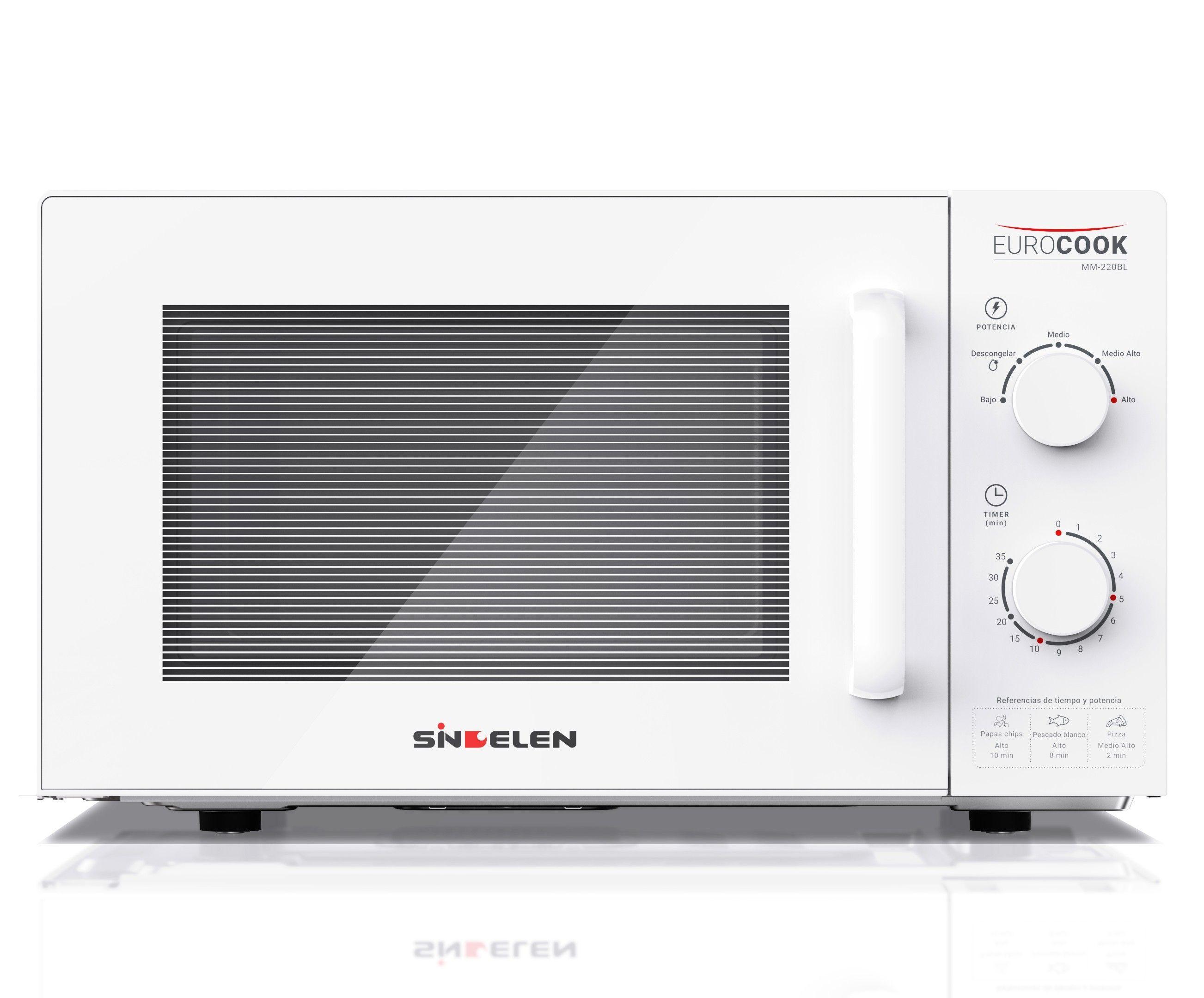 Microondas Análogo EuroCook Blanco MM-220BL-0