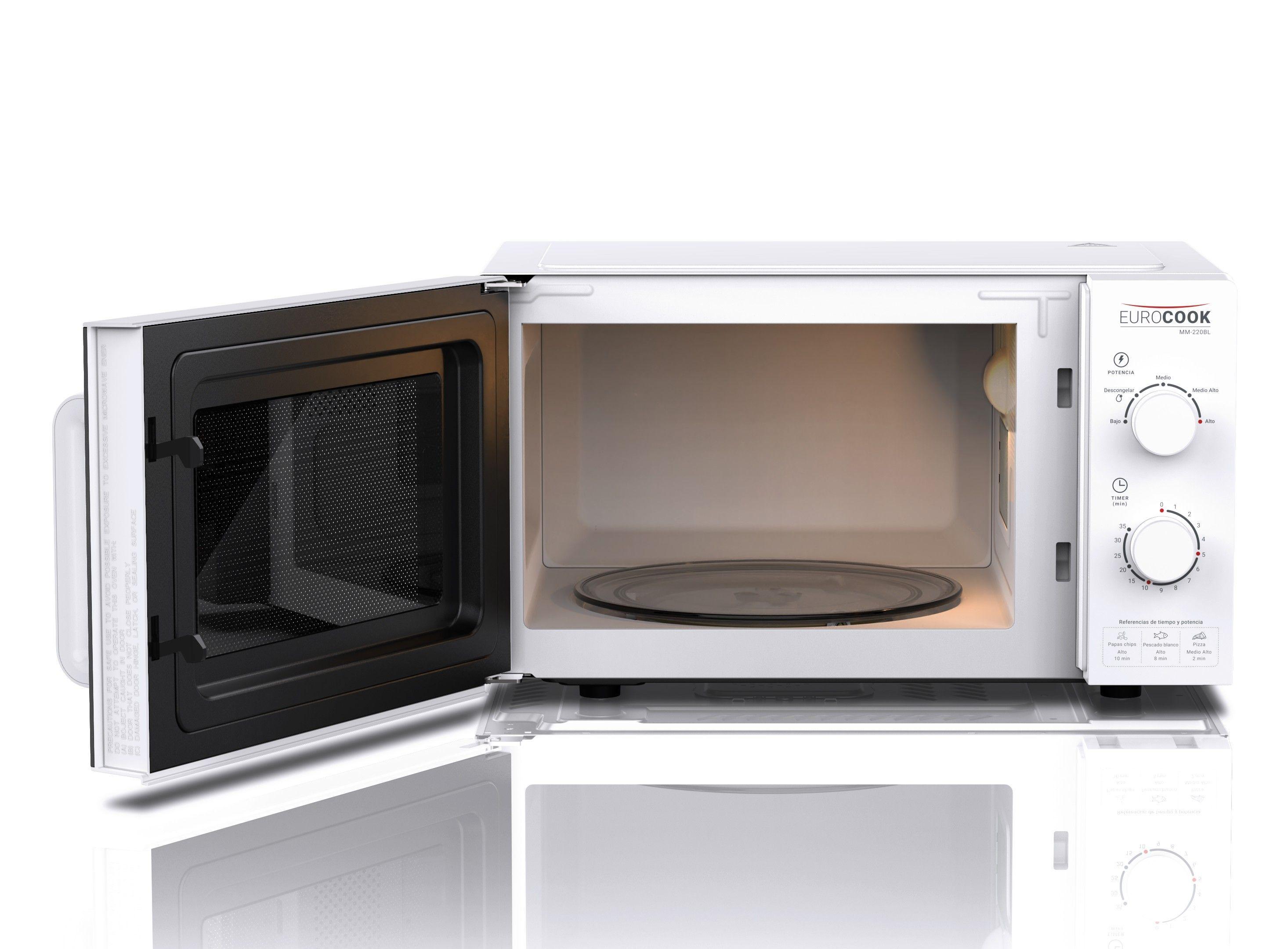 Microondas Análogo EuroCook Blanco MM-220BL-5