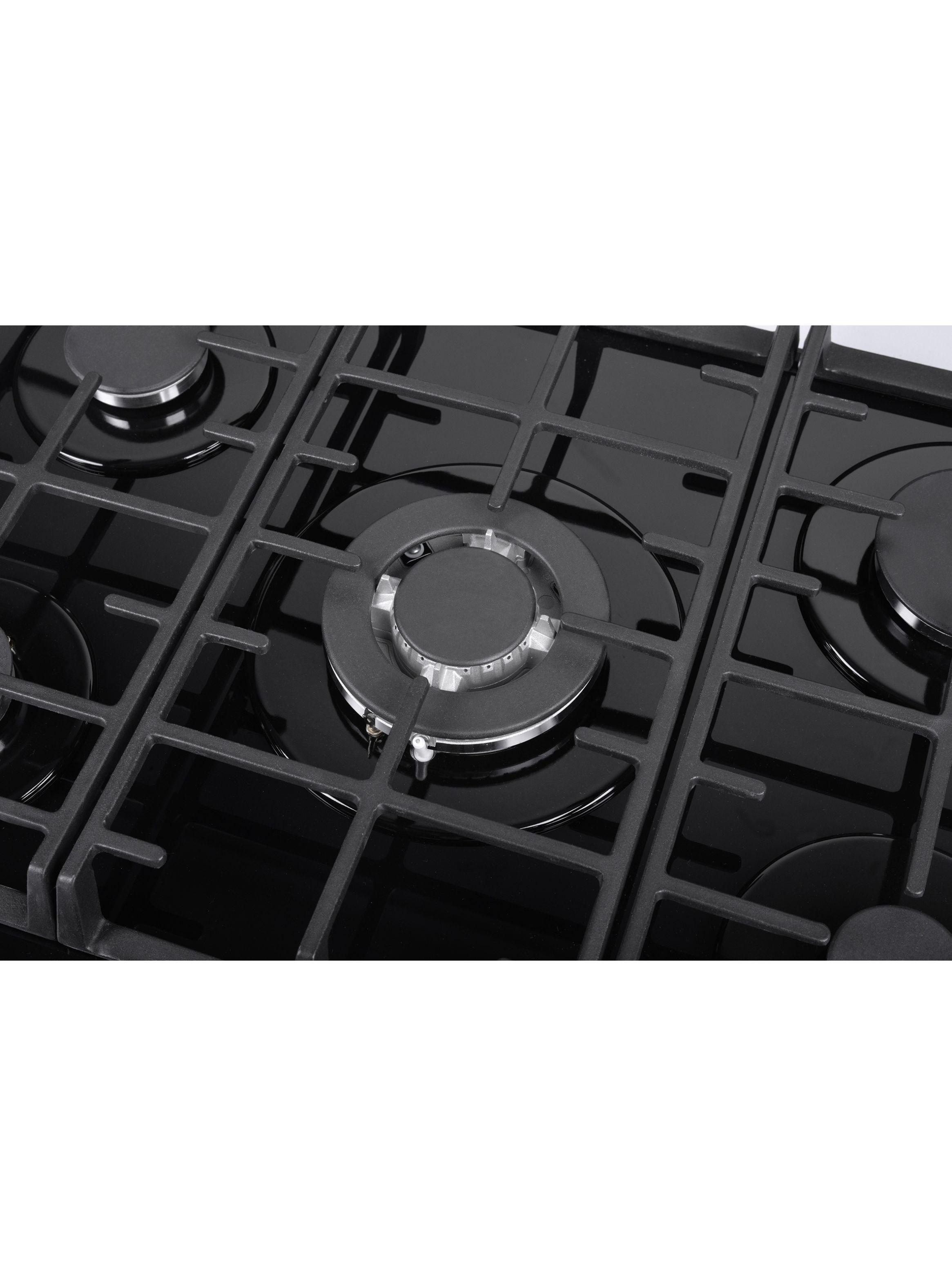 Encimera Gas Vidrio Templado CEG-4800NG 5 Quemadores-2