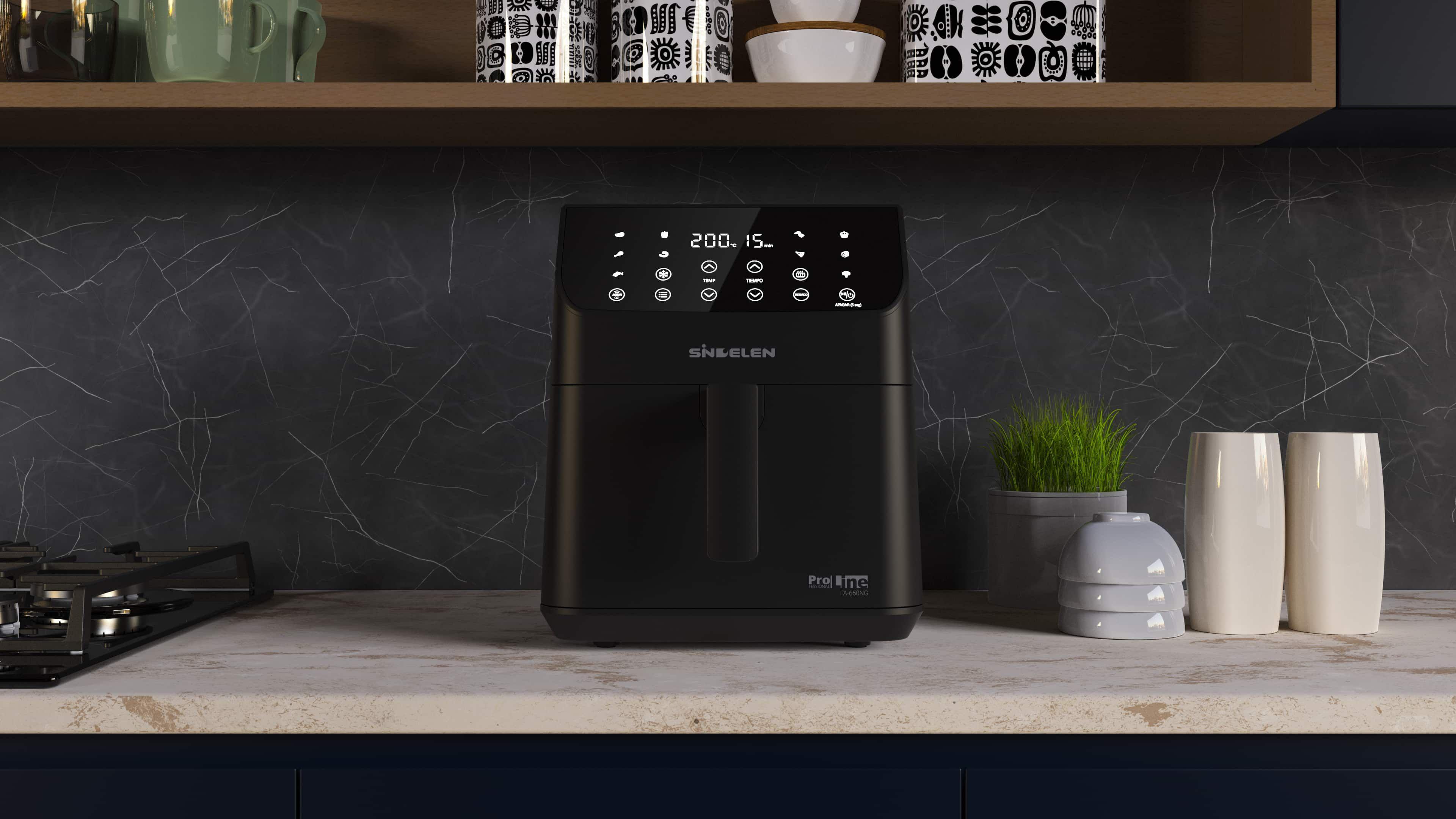 Freidora de Aire Healthy Cook Pro FA-650NG-4