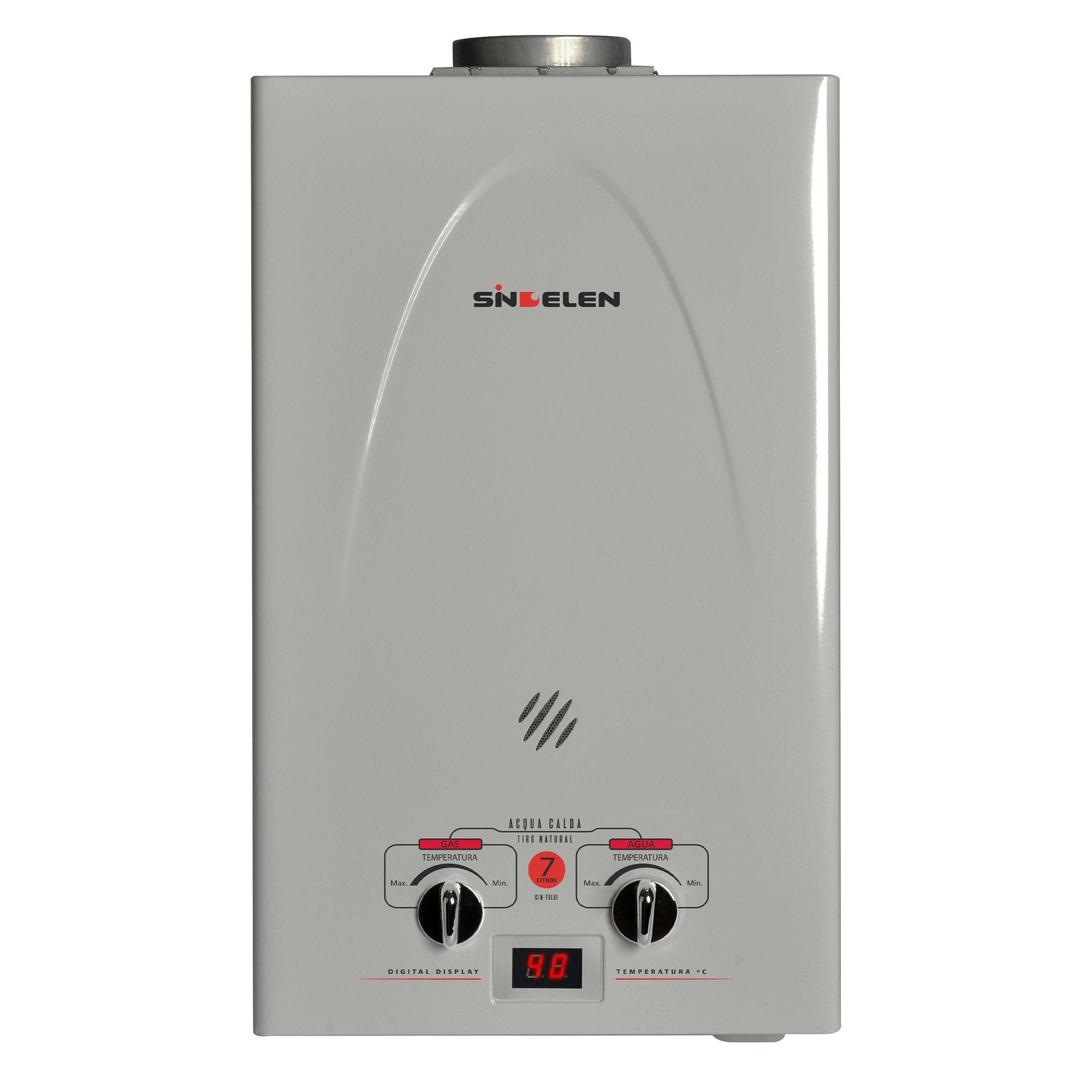 Calefont 7 Litros Gas Licuado Tiro natural CFN-7GLSI-0