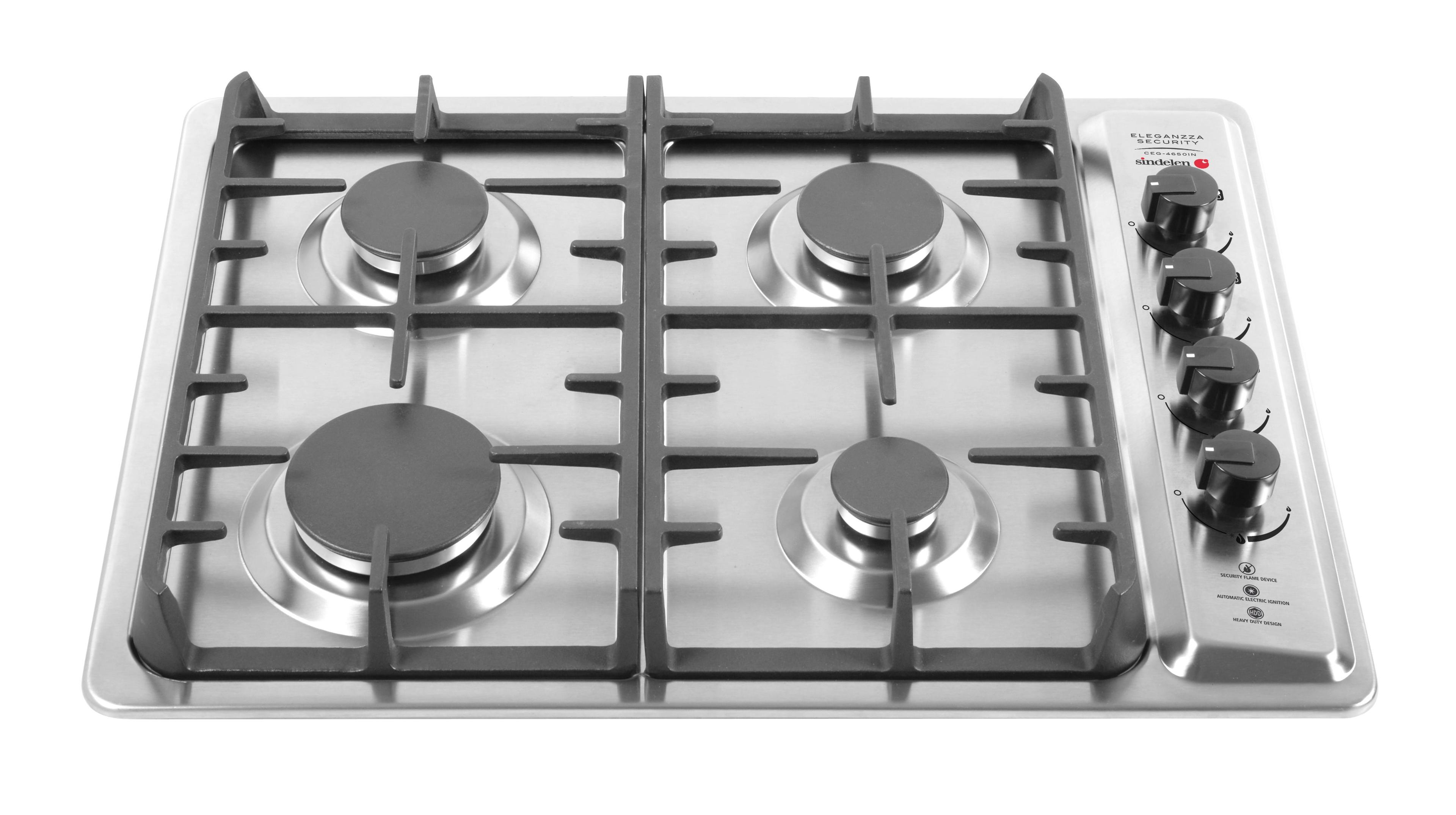 Encimera Gas Sindelen CEG-4650IN 4 Quemadores-1