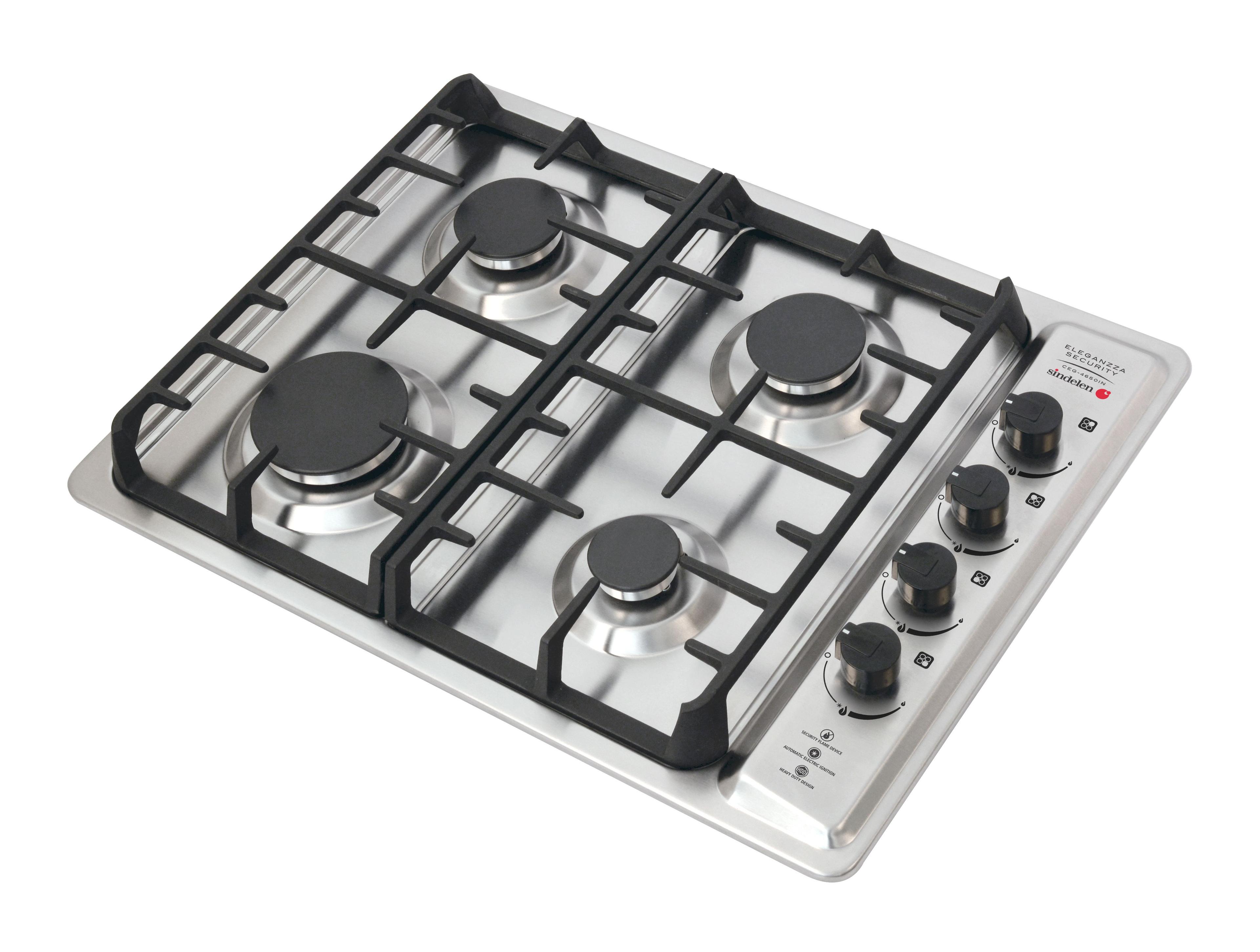 Encimera Gas Sindelen CEG-4650IN 4 Quemadores-2