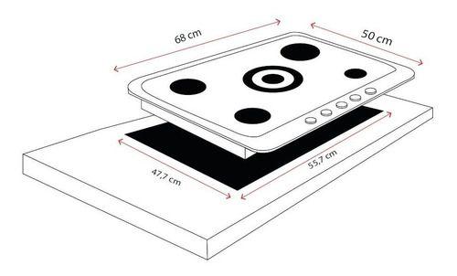 Encimera Gas Sindelen CEG-4700IN 5 Quemadores-3