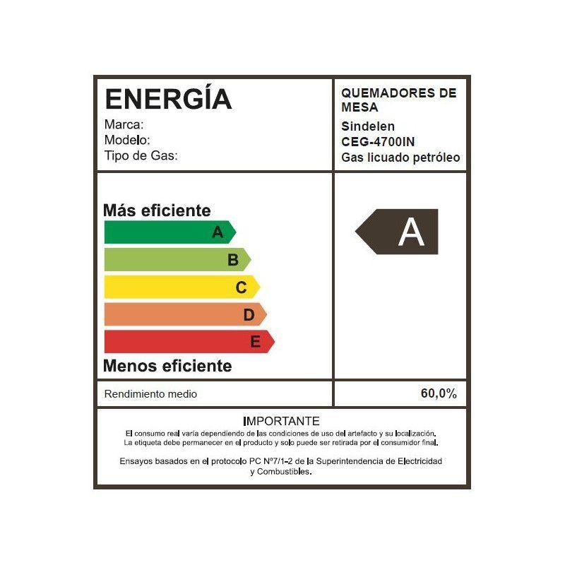 Encimera Gas Sindelen CEG-4700IN 5 Quemadores-3