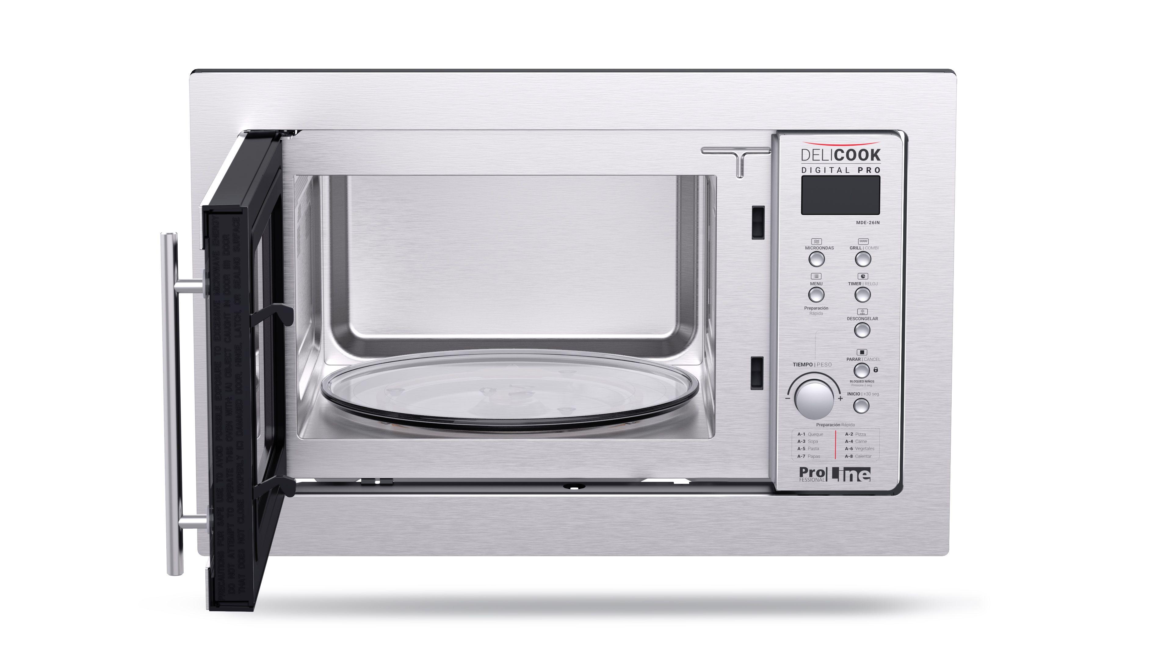 Microondas Empotrable Deli Cook MDE-26IN-6