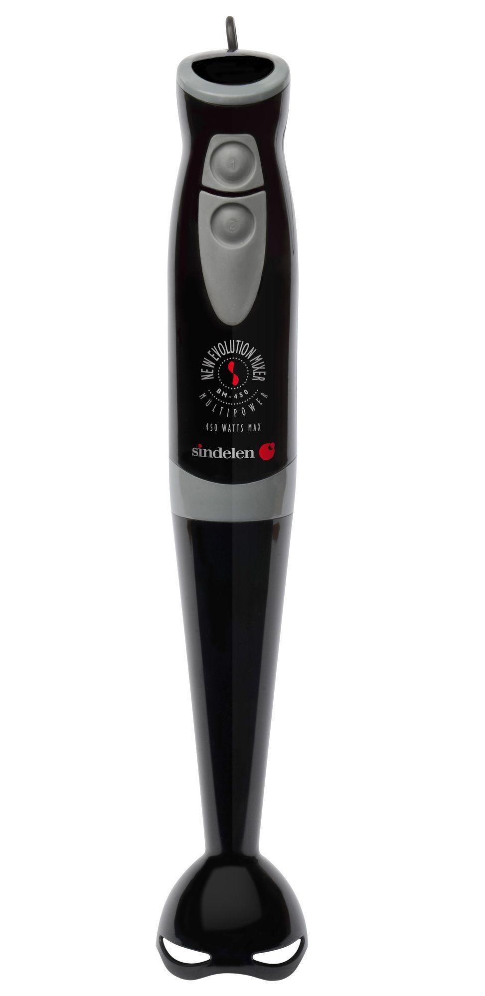 Minipimer con Vaso Graduado y 2 velocidades BM-450NG-1