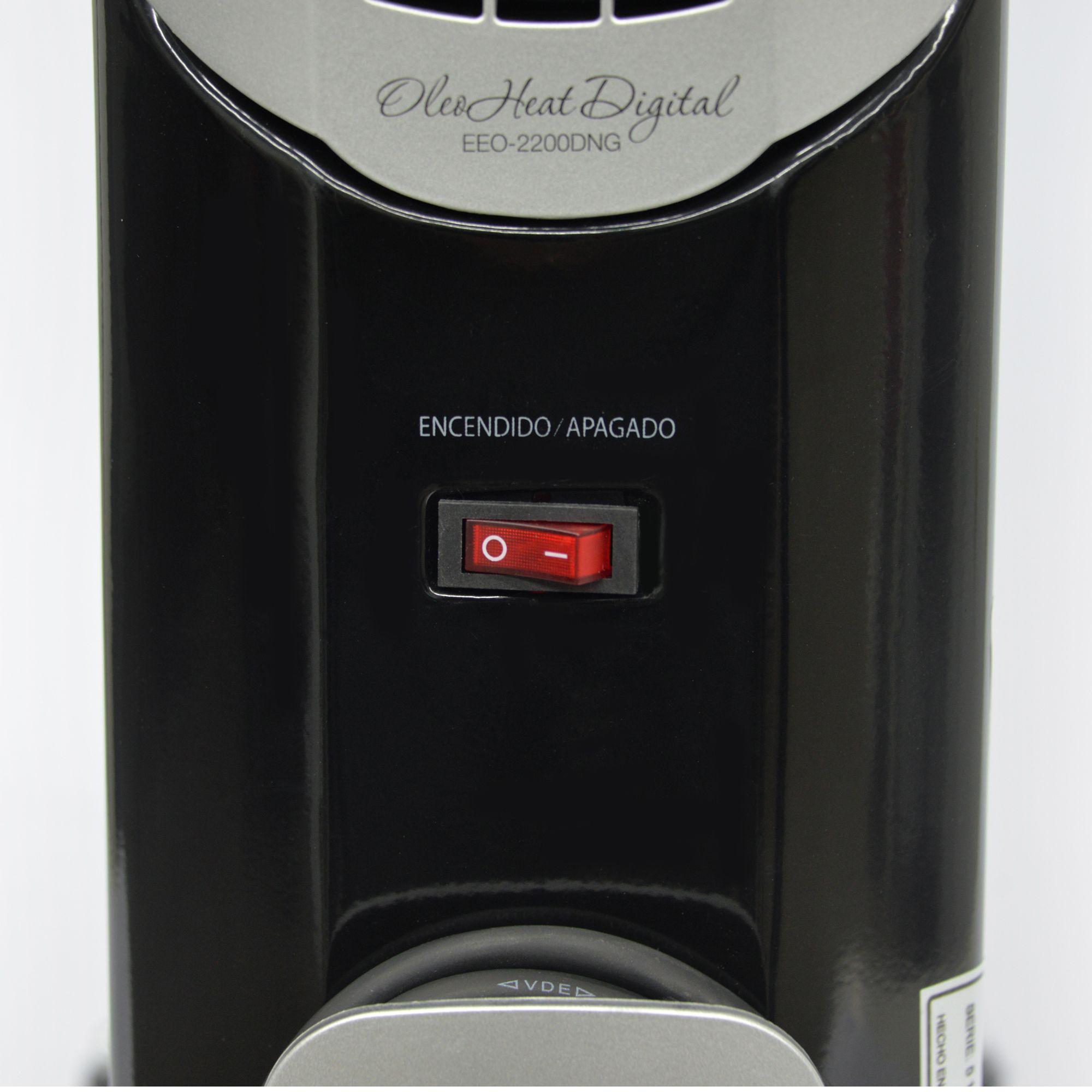 Calefactor Oleoeléctrico EEO-2200DNG Heat Digital-5