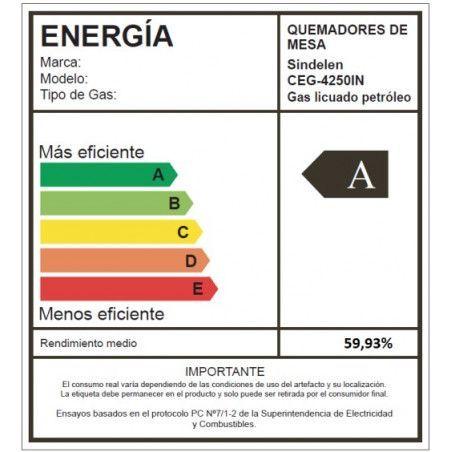 Encimera Gas Sindelen CEG-4250IN 2 Quemadores-4
