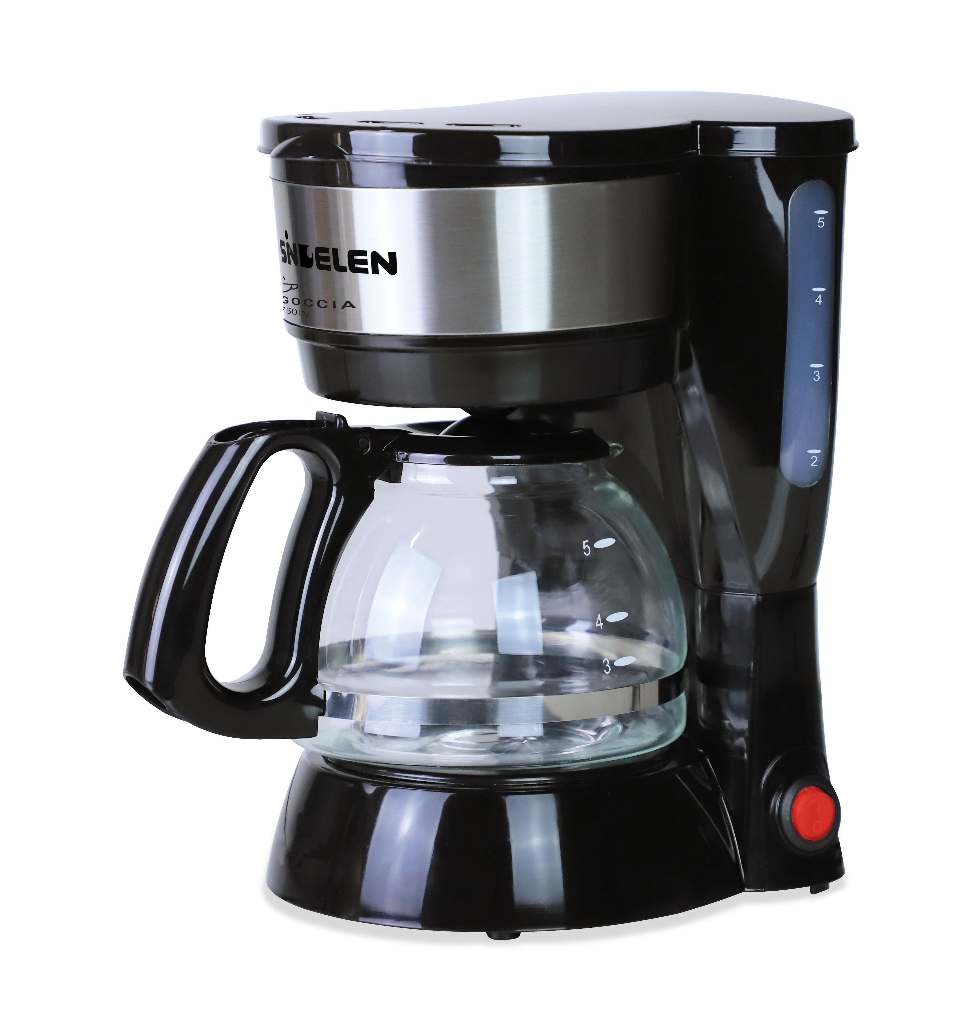 Cafetera por Goteo Sindelen 6 Tazas CFG-750IN-2