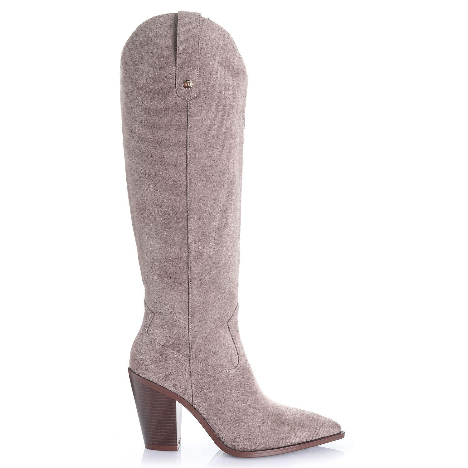 Bota Mujer Taupe Via Uno 12513302-0