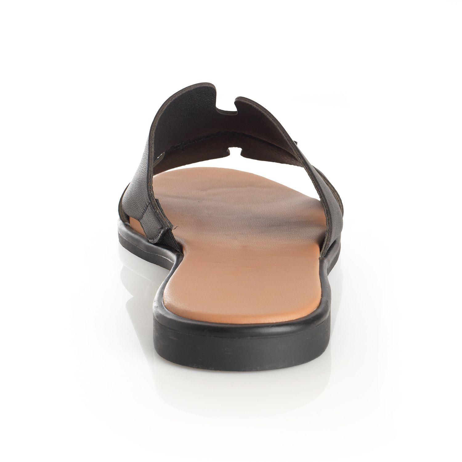 Sandalia Mujer Via Uno Negro 22601641-1