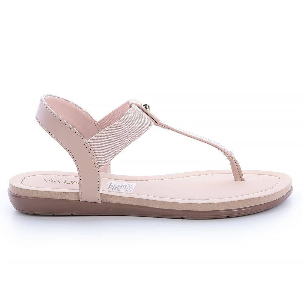 Sandalia Mujer Beige Via Uno 22501601-0