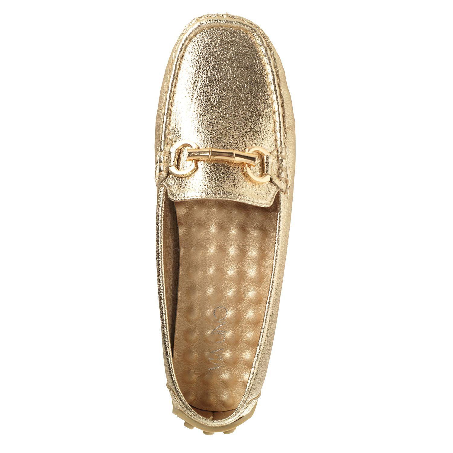 Zapato Mujer Via Uno Dorado 22601509-2