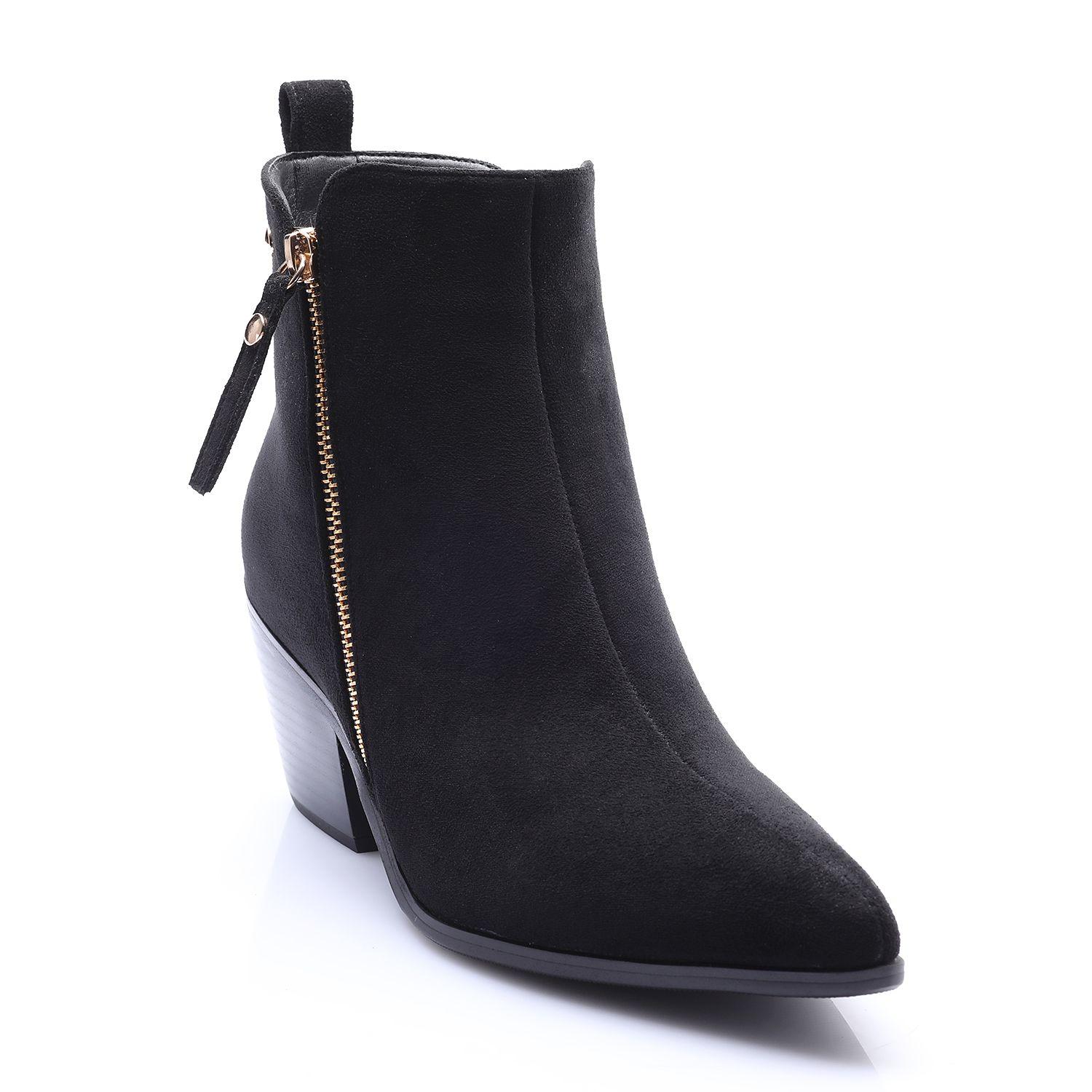 Botin Mujer Solea Antibes Negro-2